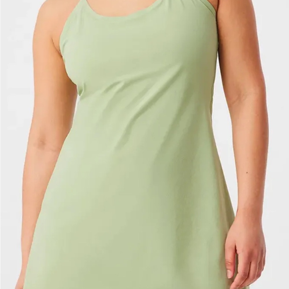 Light Green Tank Dress